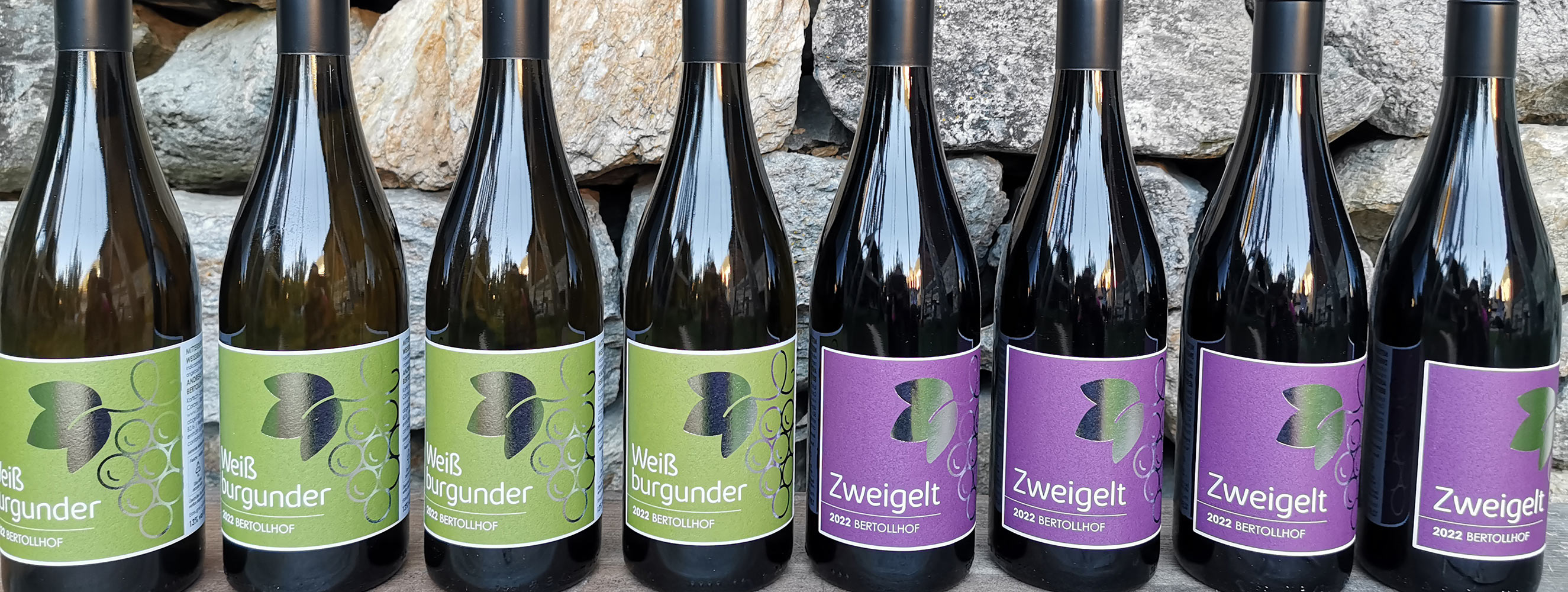 Unsere Weine - Bertollhof